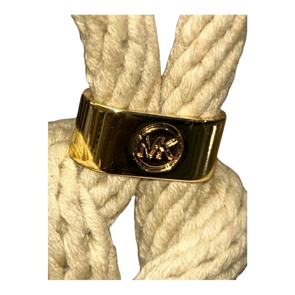 Michael Kors Holly Sandals Women's Size 6M Brown Rope Trim Wedge Heel - Picture 5 of 15